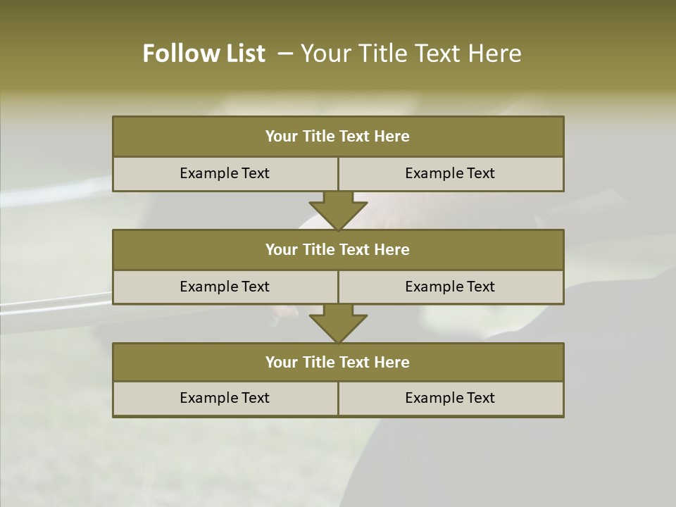 Men Arts Ken Do PowerPoint Template