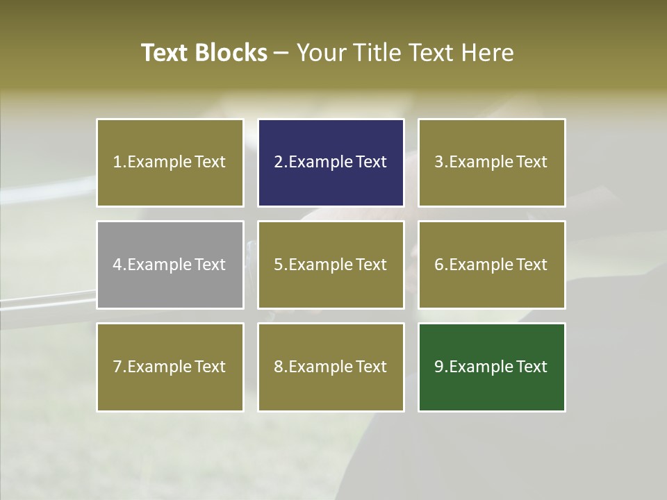 Men Arts Ken Do PowerPoint Template