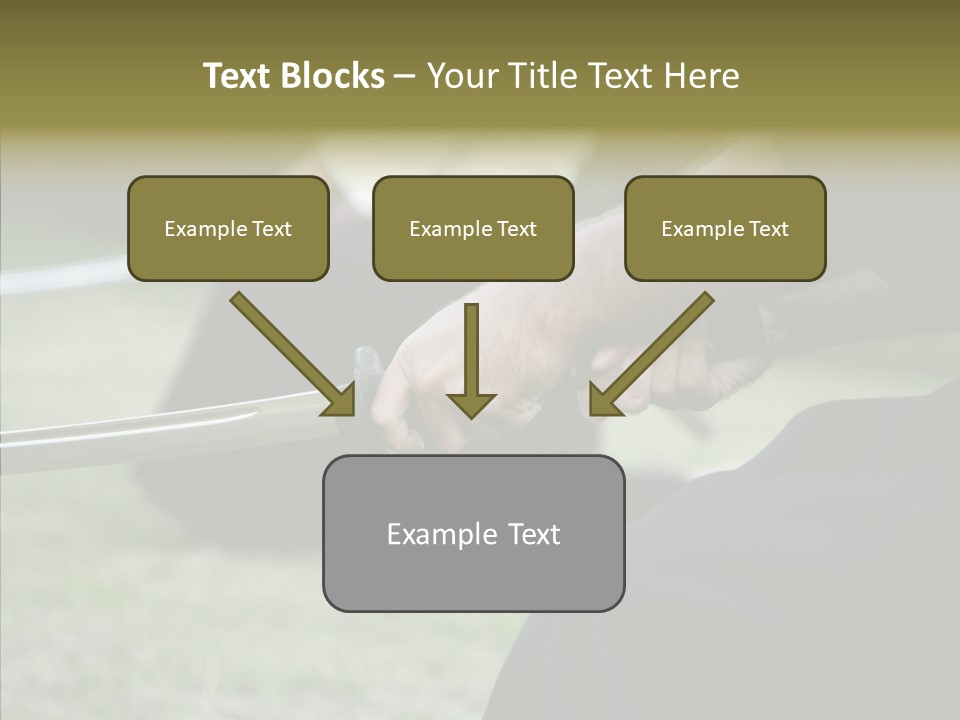Men Arts Ken Do PowerPoint Template