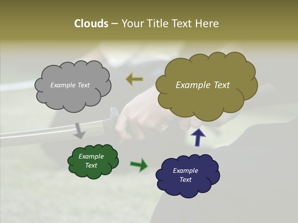 Men Arts Ken Do PowerPoint Template