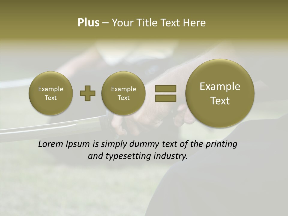 Men Arts Ken Do PowerPoint Template