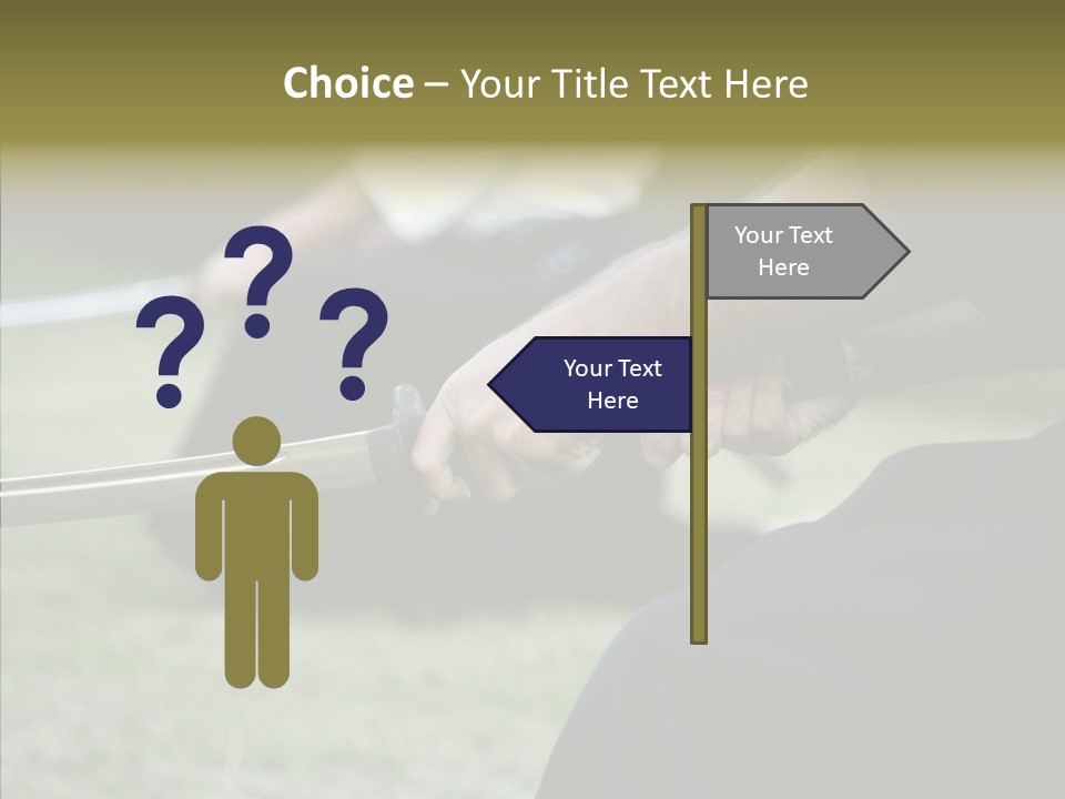 Men Arts Ken Do PowerPoint Template