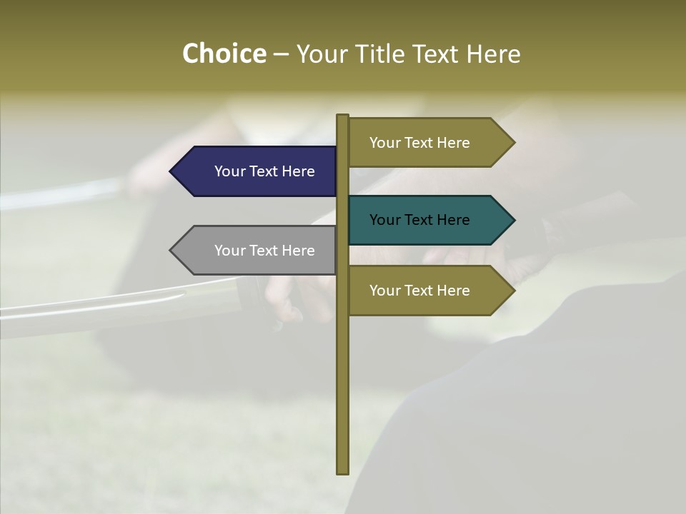 Men Arts Ken Do PowerPoint Template