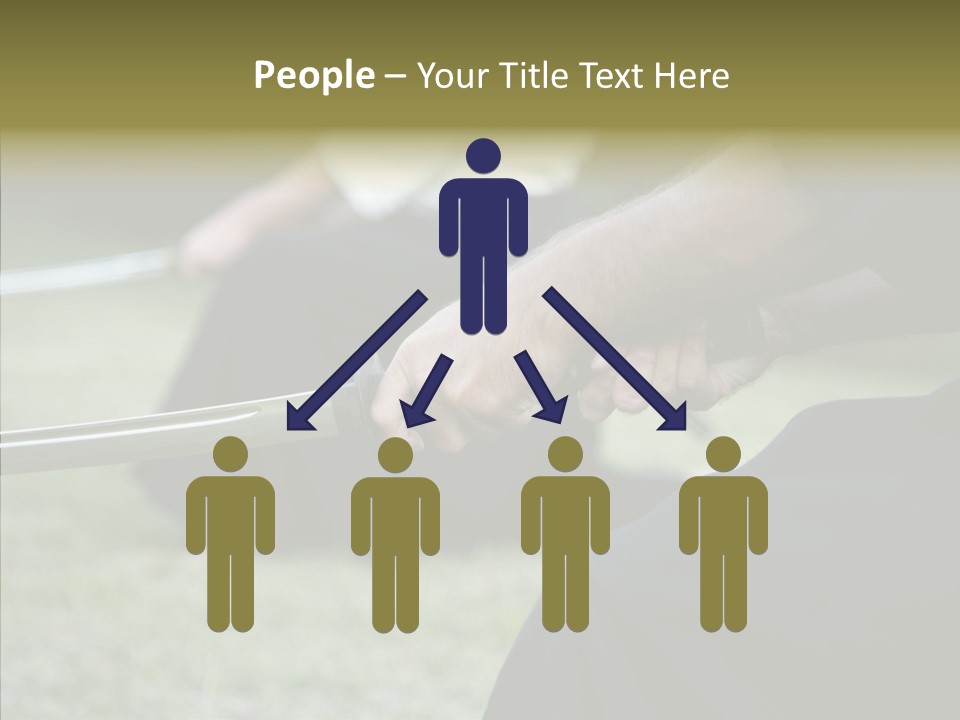 Men Arts Ken Do PowerPoint Template