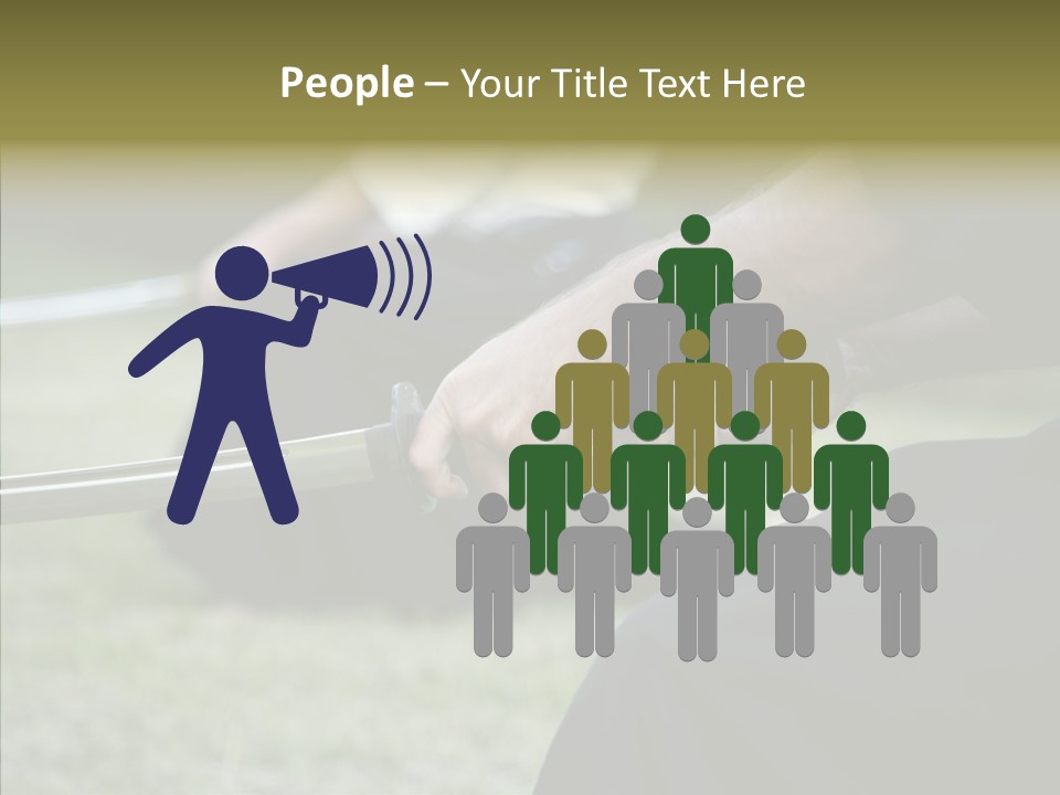 Men Arts Ken Do PowerPoint Template