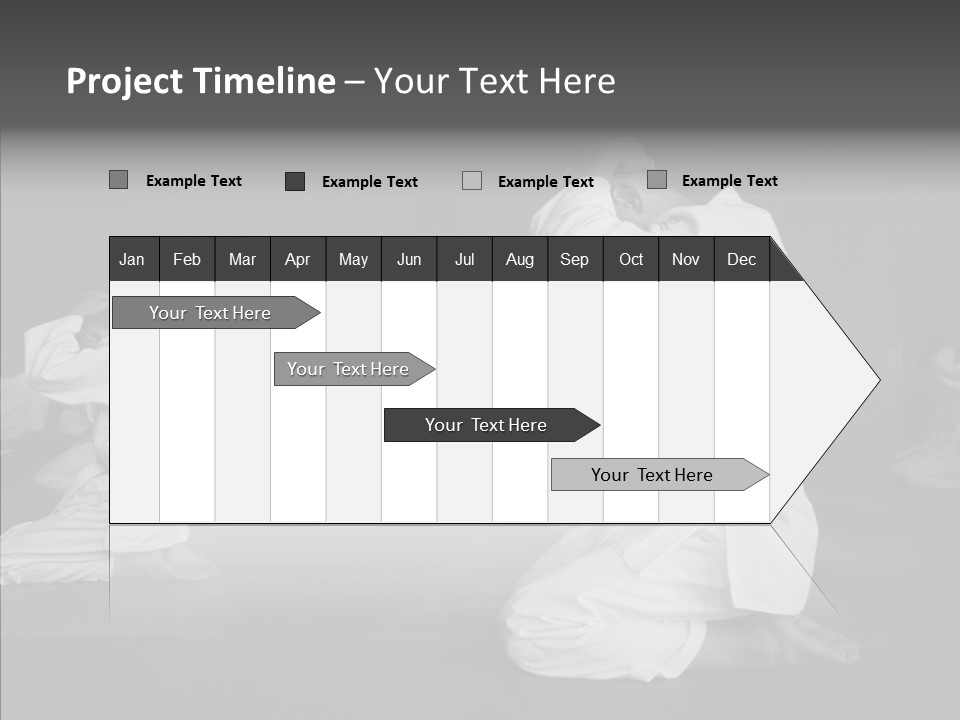 Mature Black Self PowerPoint Template