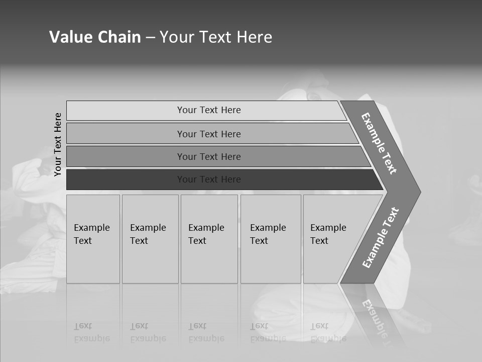 Mature Black Self PowerPoint Template