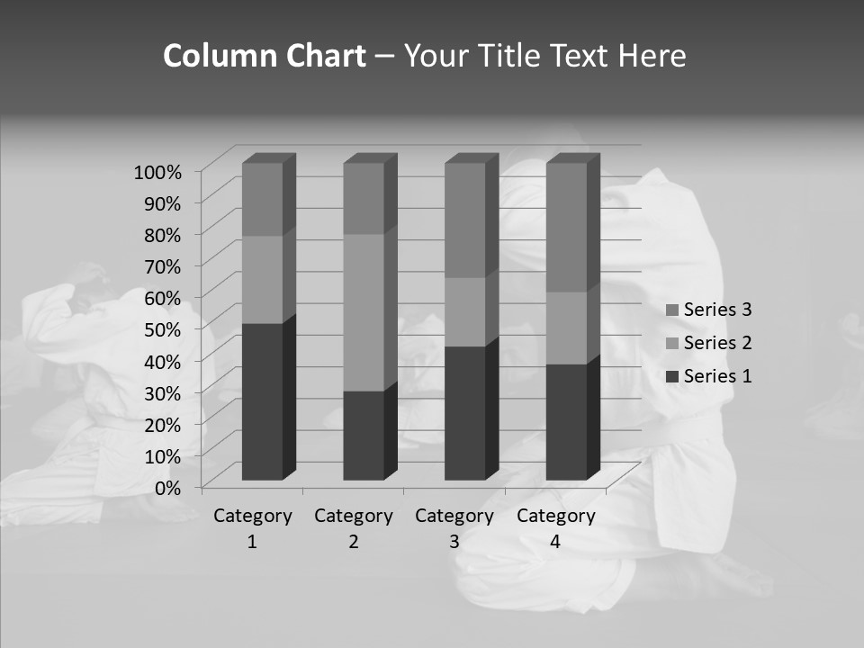 Mature Black Self PowerPoint Template