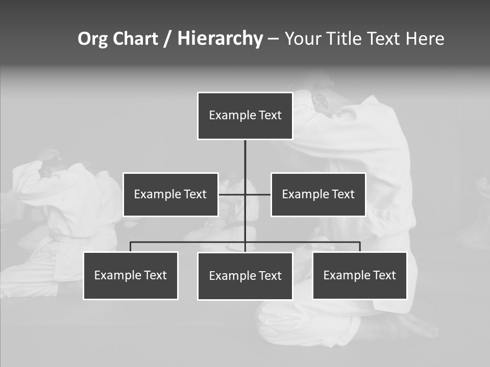 Mature Black Self PowerPoint Template