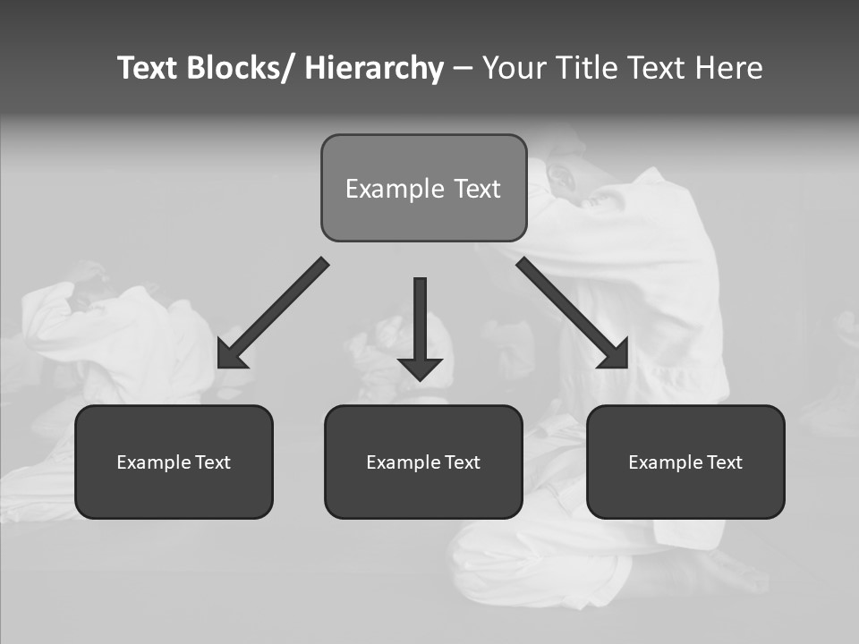 Mature Black Self PowerPoint Template