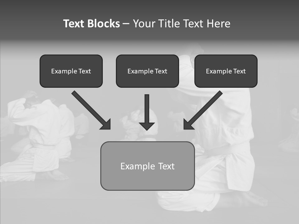 Mature Black Self PowerPoint Template