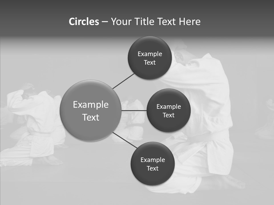 Mature Black Self PowerPoint Template