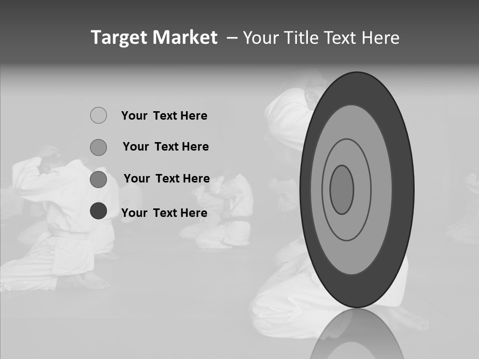 Mature Black Self PowerPoint Template