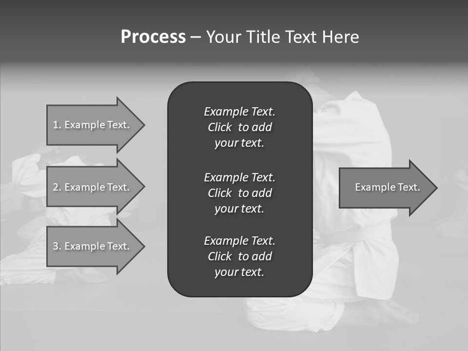 Mature Black Self PowerPoint Template
