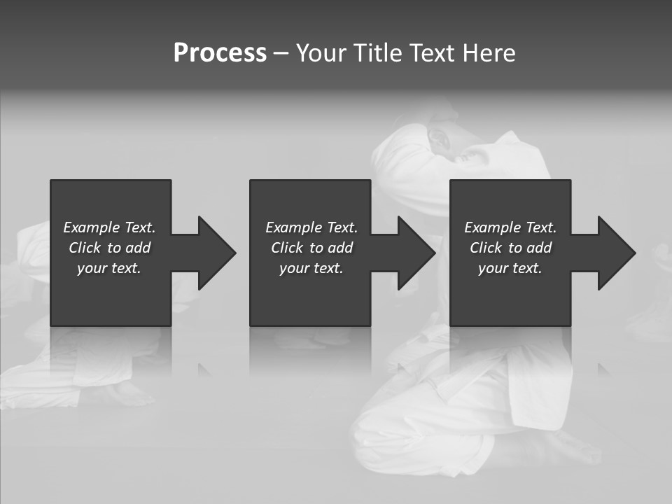 Mature Black Self PowerPoint Template