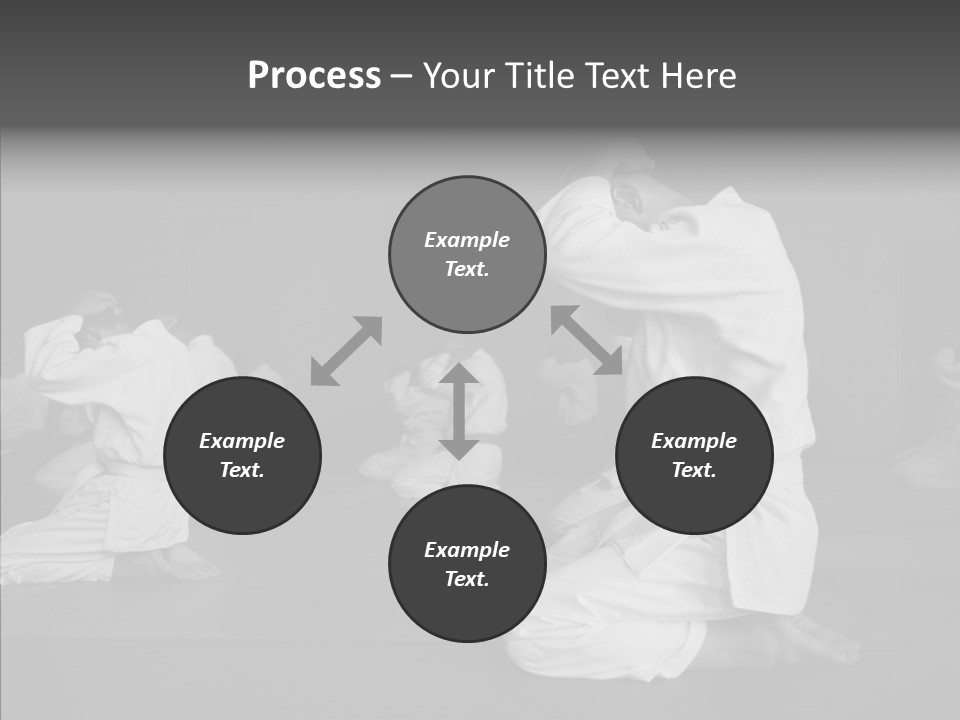 Mature Black Self PowerPoint Template