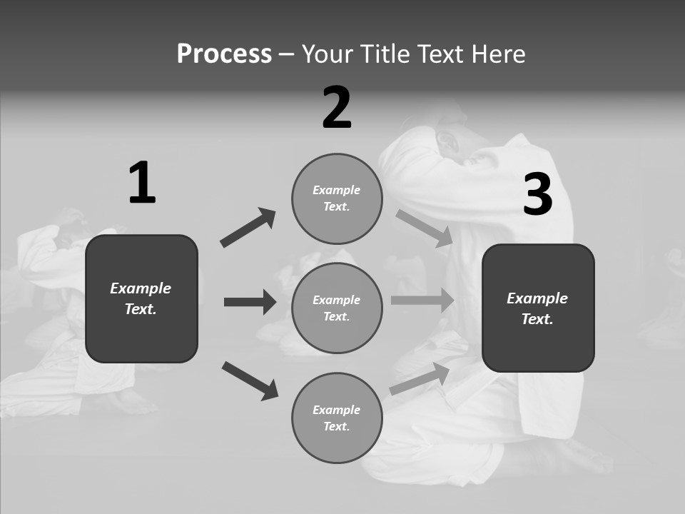 Mature Black Self PowerPoint Template