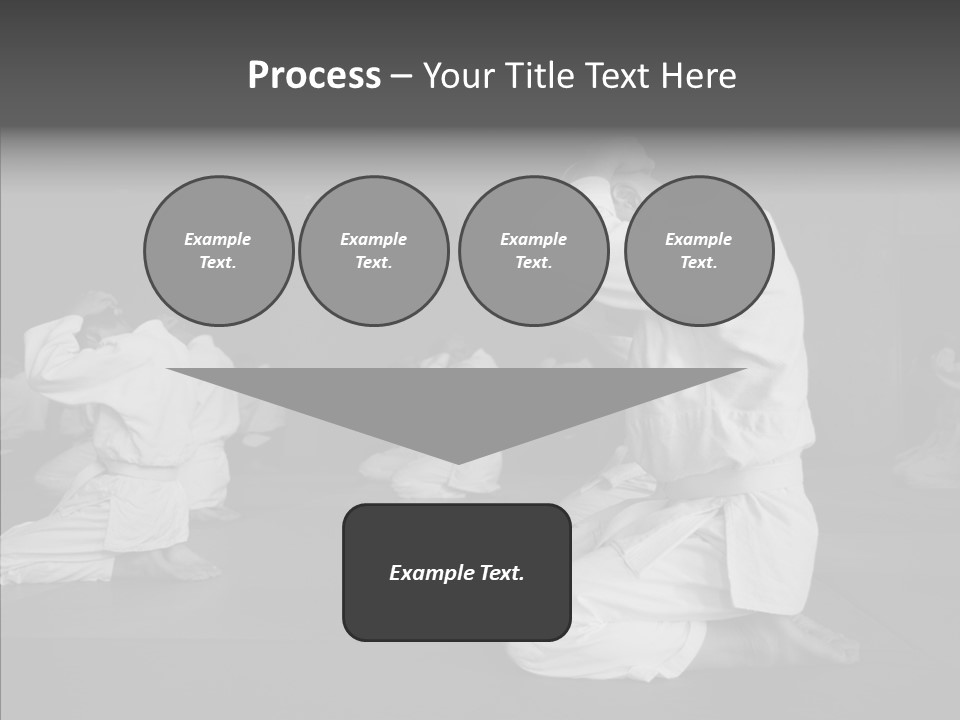 Mature Black Self PowerPoint Template