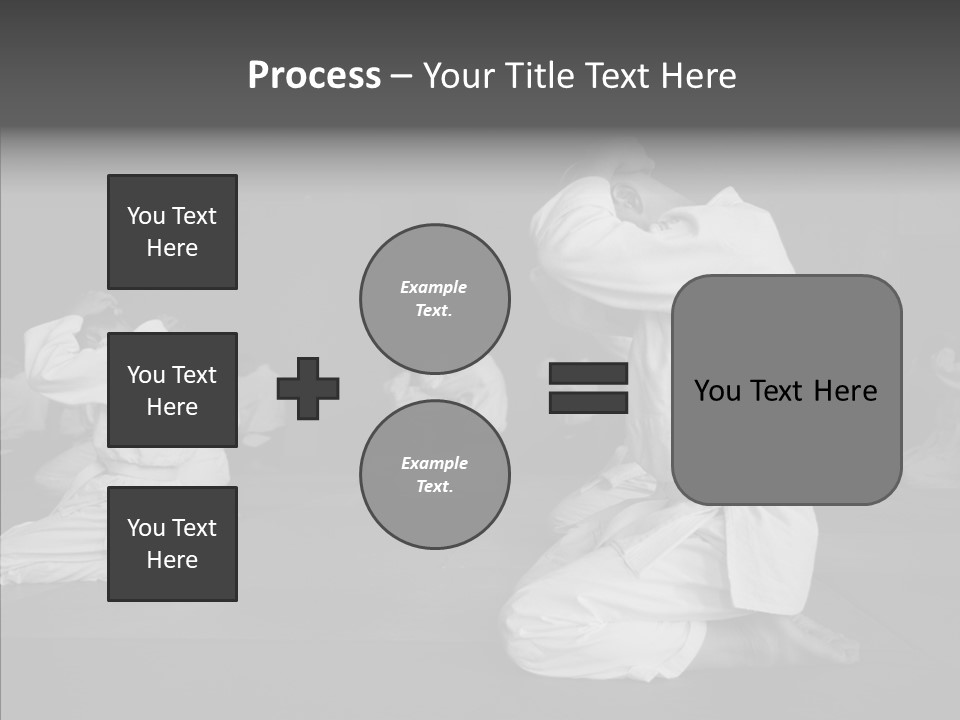 Mature Black Self PowerPoint Template