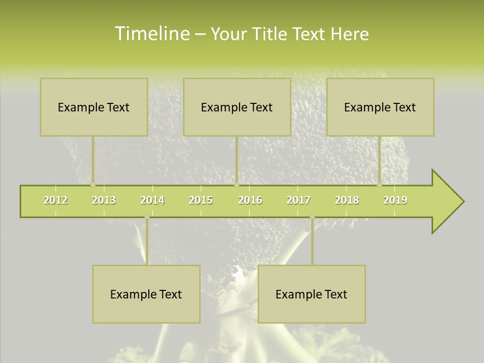 Veggies Black Healthy PowerPoint Template