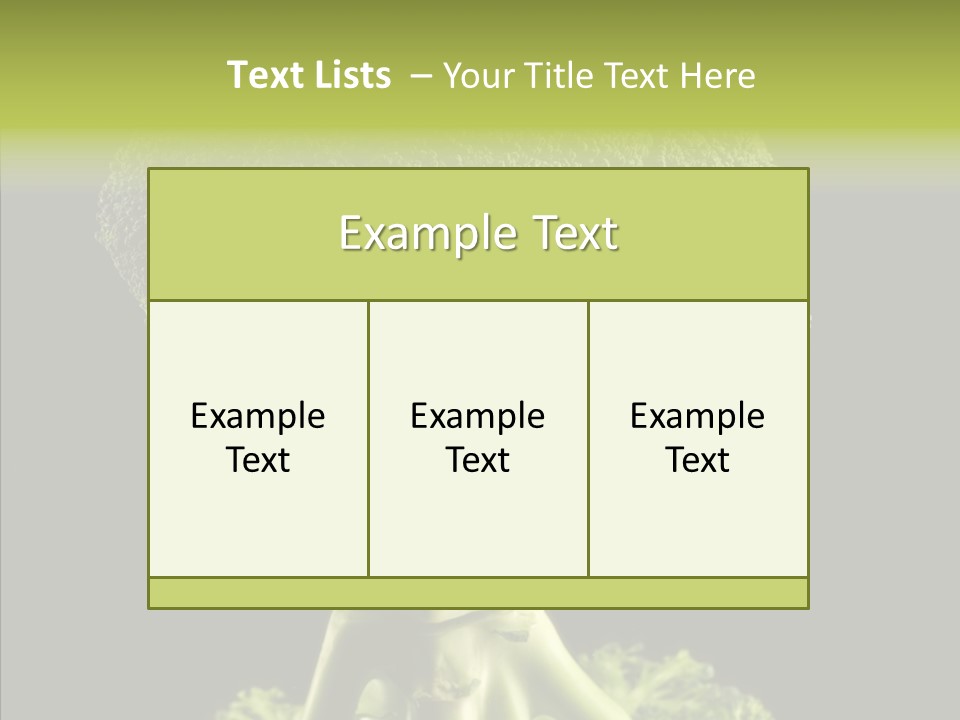 Veggies Black Healthy PowerPoint Template