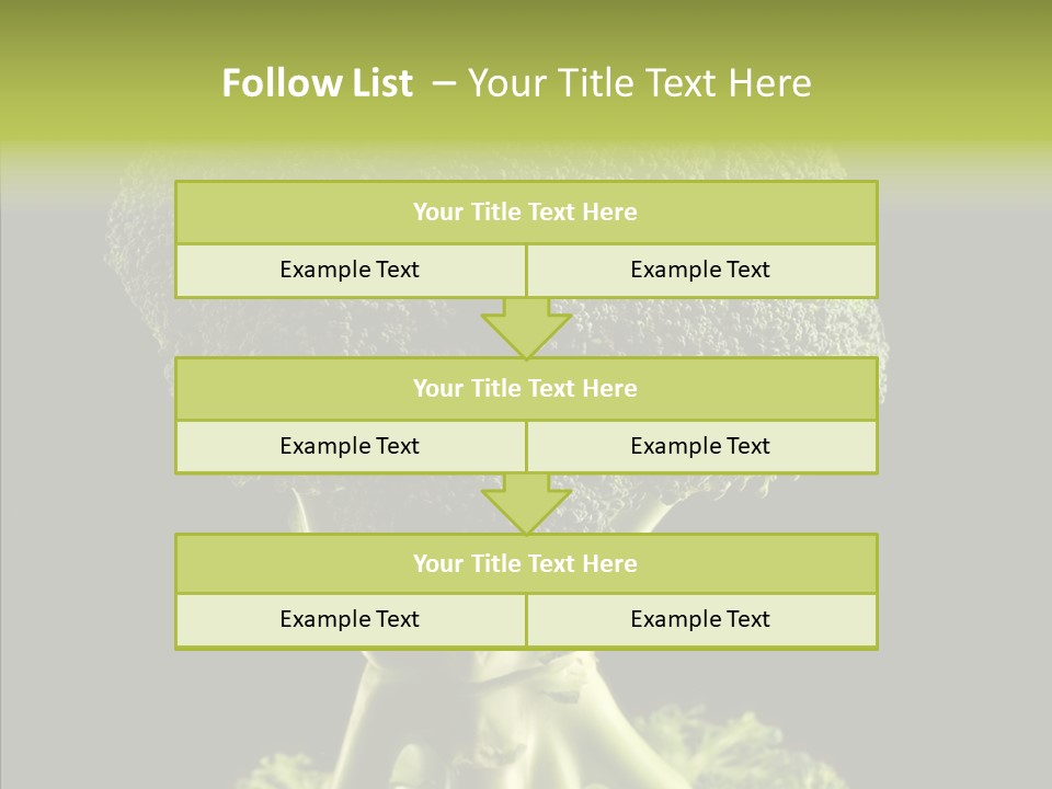 Veggies Black Healthy PowerPoint Template