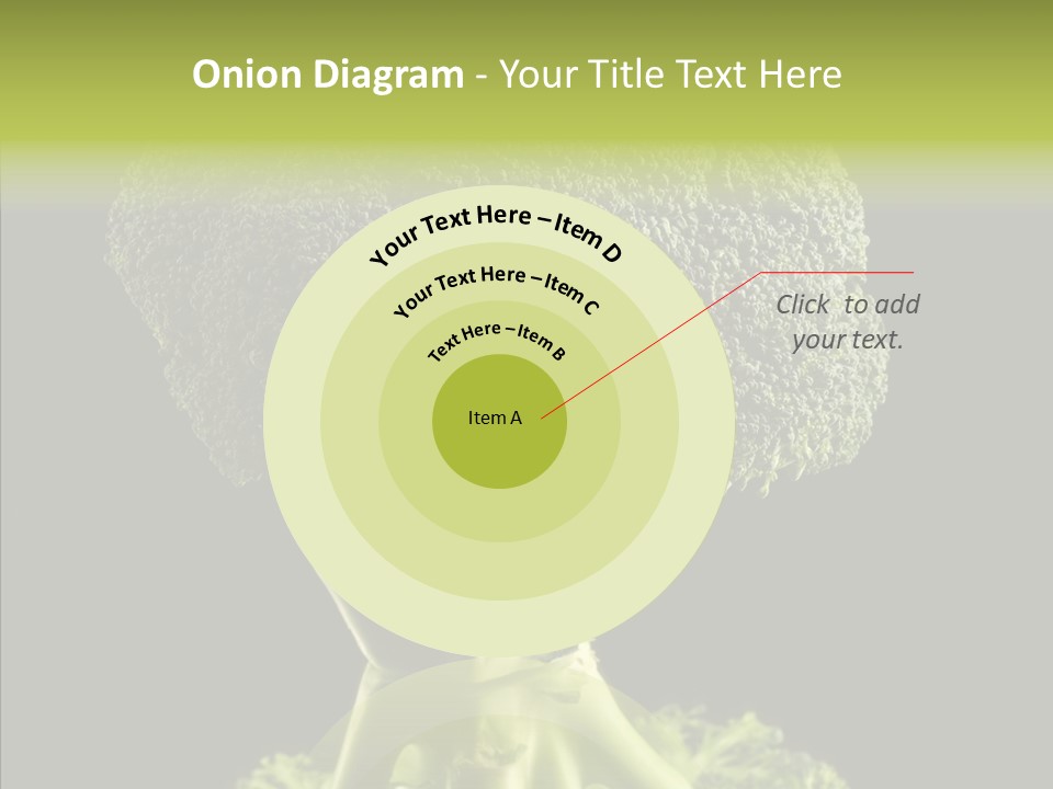 Veggies Black Healthy PowerPoint Template