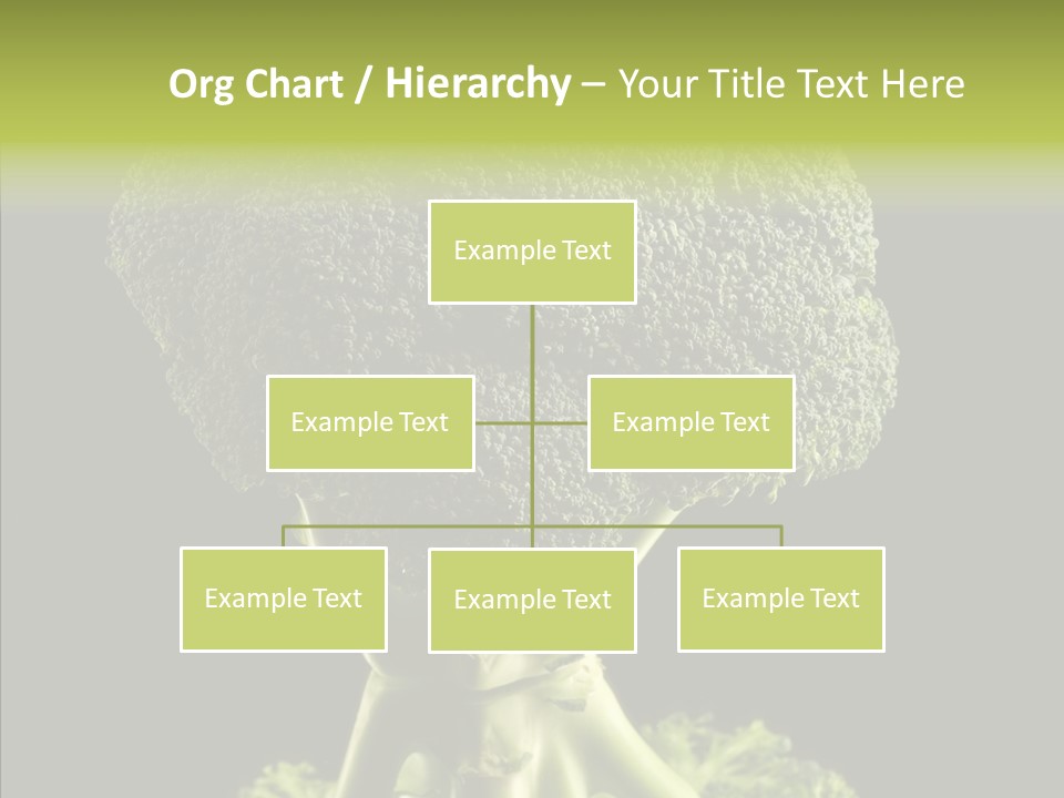 Veggies Black Healthy PowerPoint Template