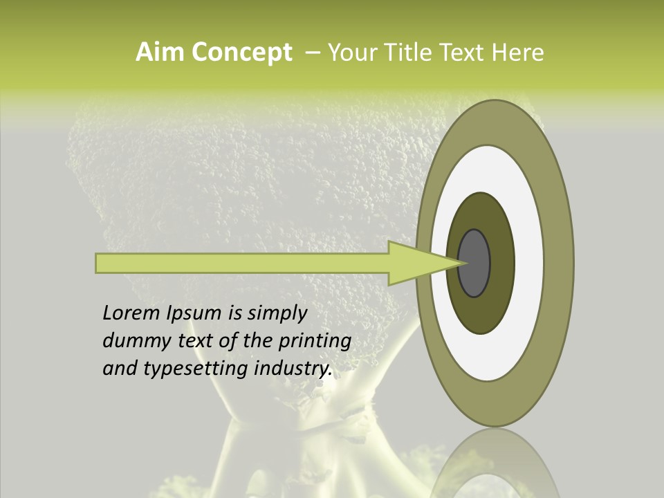 Veggies Black Healthy PowerPoint Template