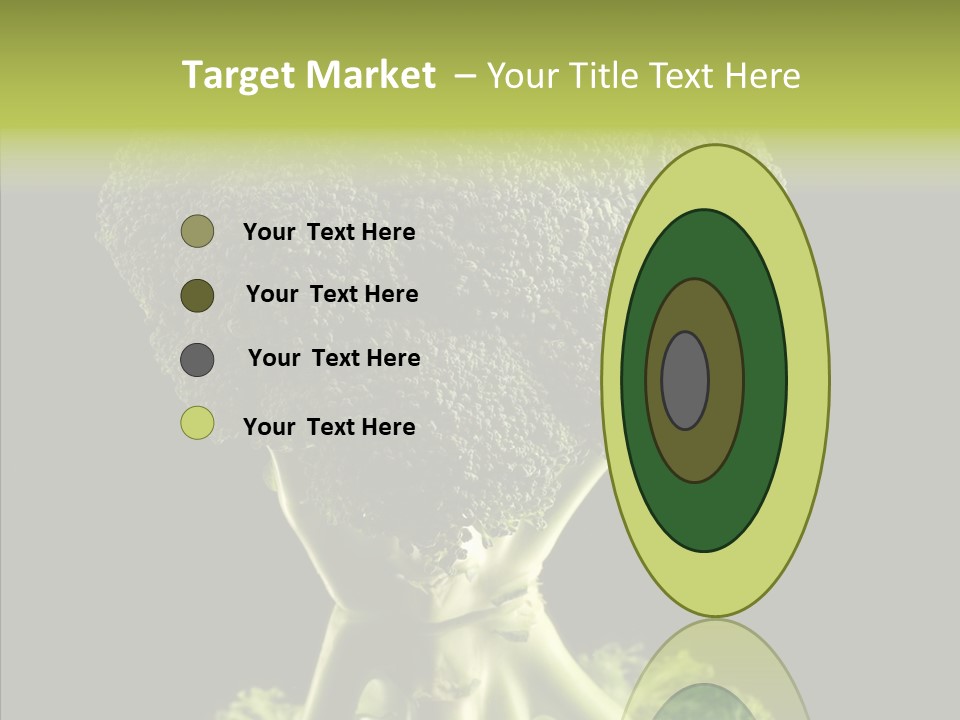 Veggies Black Healthy PowerPoint Template