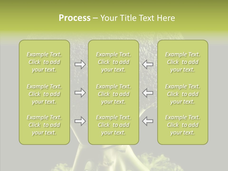 Veggies Black Healthy PowerPoint Template