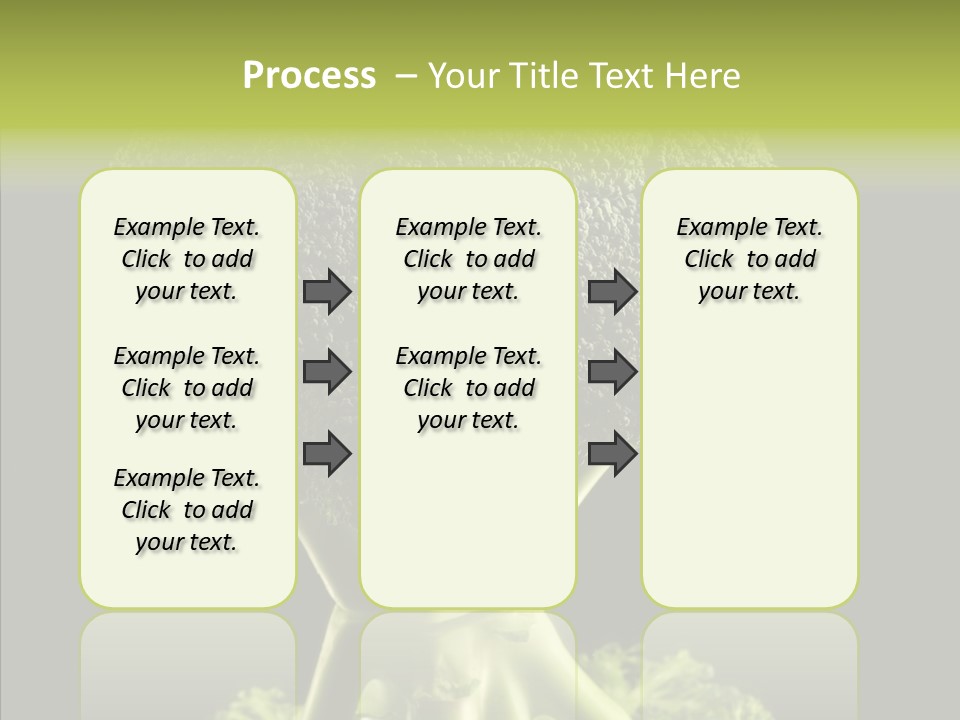 Veggies Black Healthy PowerPoint Template