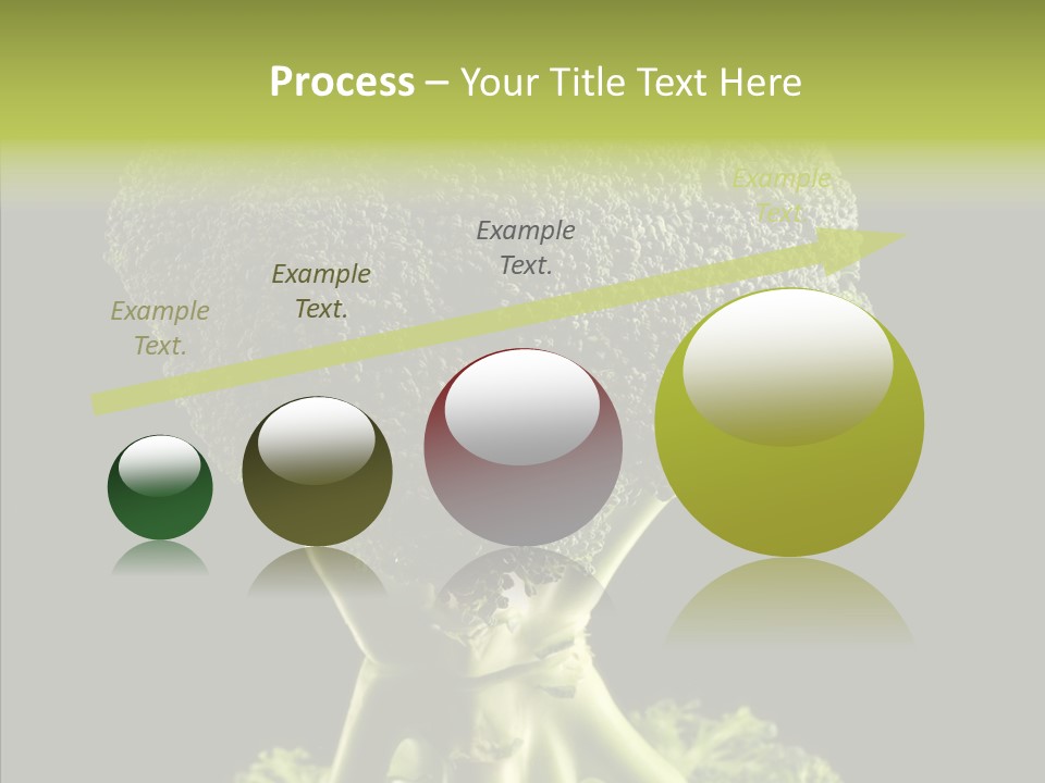 Veggies Black Healthy PowerPoint Template