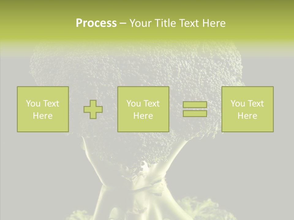 Veggies Black Healthy PowerPoint Template