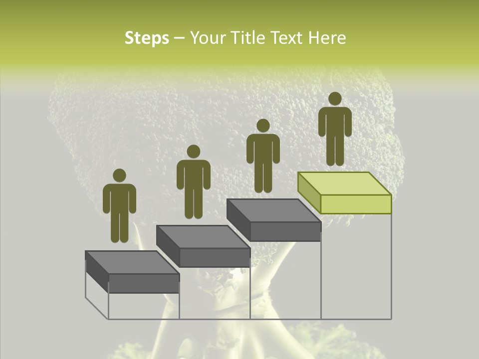 Veggies Black Healthy PowerPoint Template