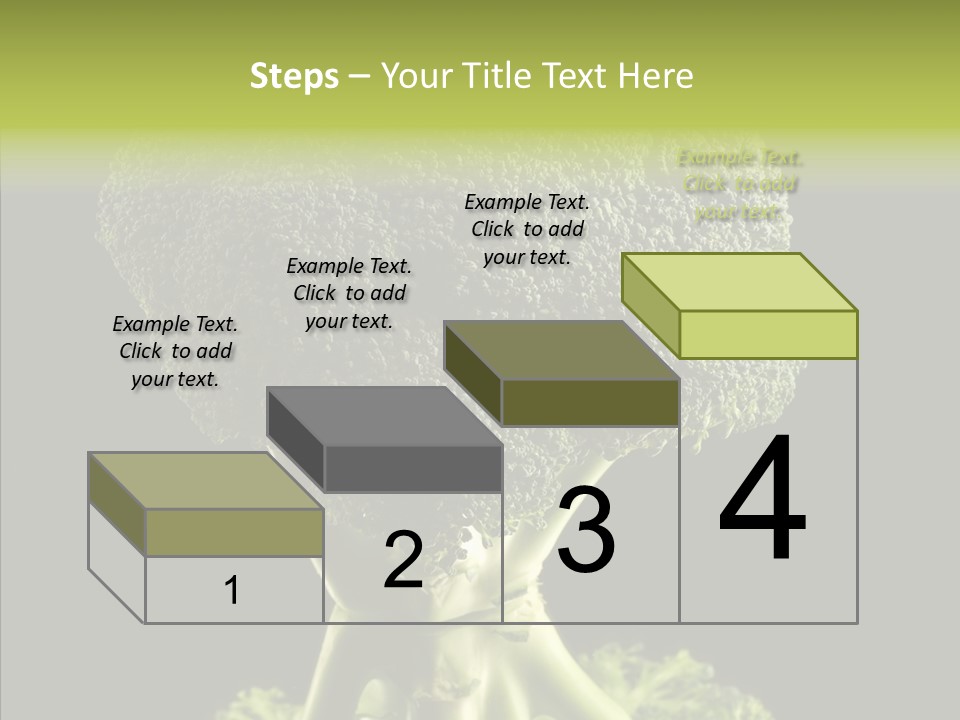 Veggies Black Healthy PowerPoint Template