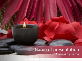 Pamper Relaxation Massage PowerPoint Template