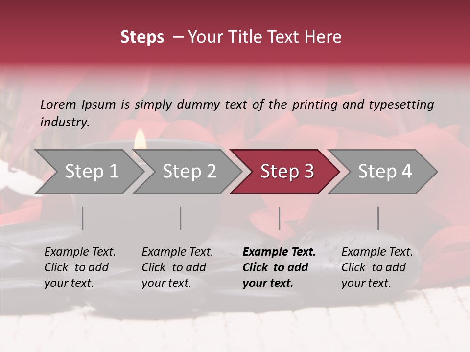 Pamper Relaxation Massage PowerPoint Template