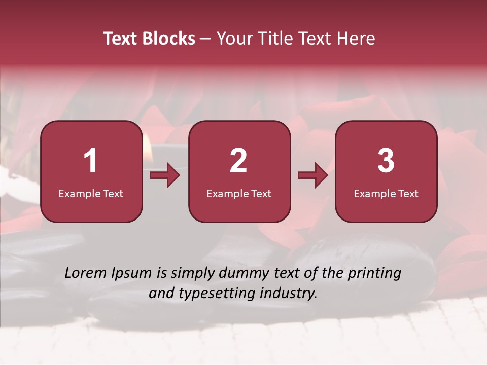 Pamper Relaxation Massage PowerPoint Template