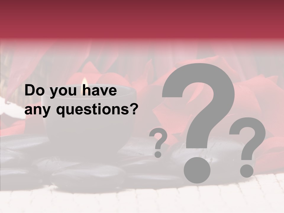 Pamper Relaxation Massage PowerPoint Template