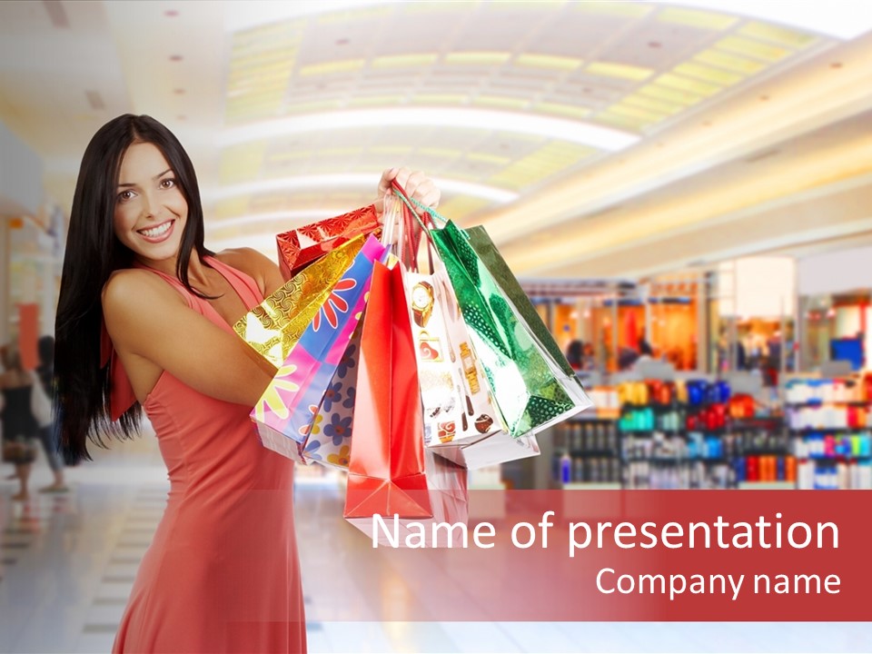 Customer Happy Person PowerPoint Template