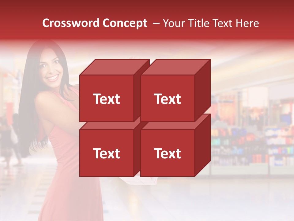 Customer Happy Person PowerPoint Template