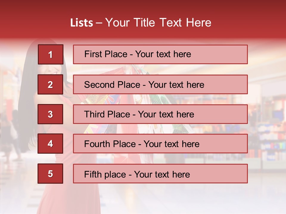Customer Happy Person PowerPoint Template