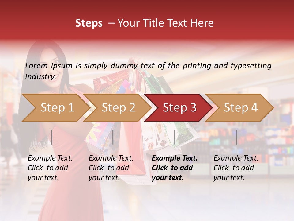 Customer Happy Person PowerPoint Template