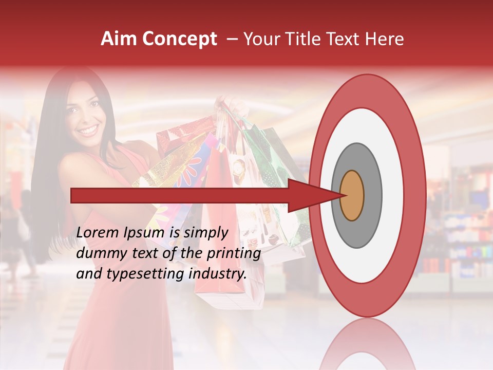 Customer Happy Person PowerPoint Template