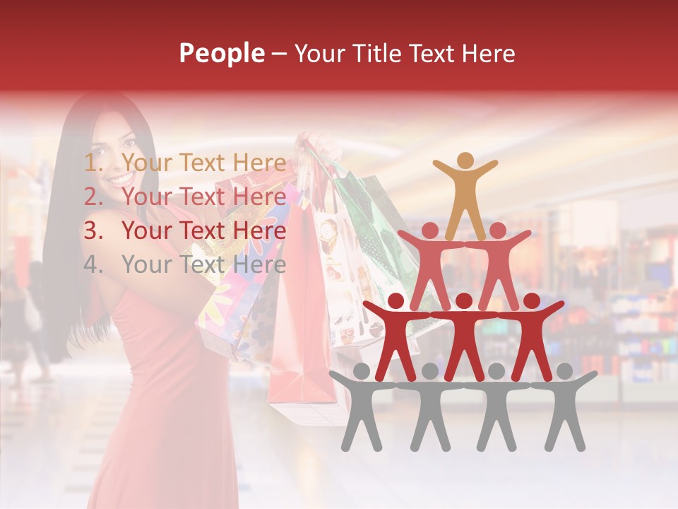 Customer Happy Person PowerPoint Template