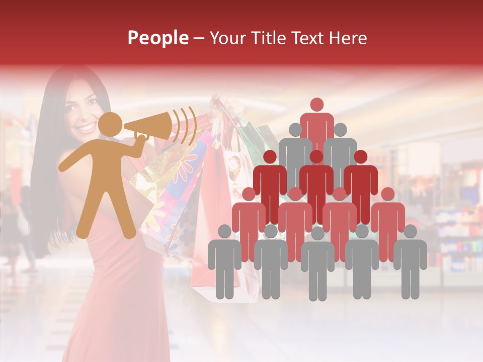 Customer Happy Person PowerPoint Template