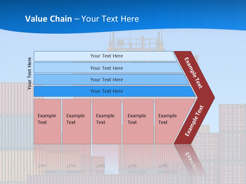 Cargo Crane Logistics PowerPoint Template