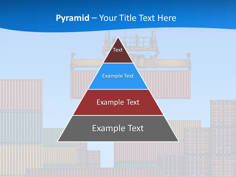 Cargo Crane Logistics PowerPoint Template