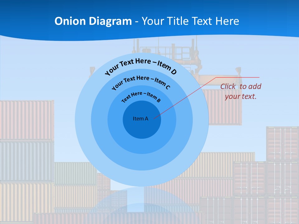 Cargo Crane Logistics PowerPoint Template